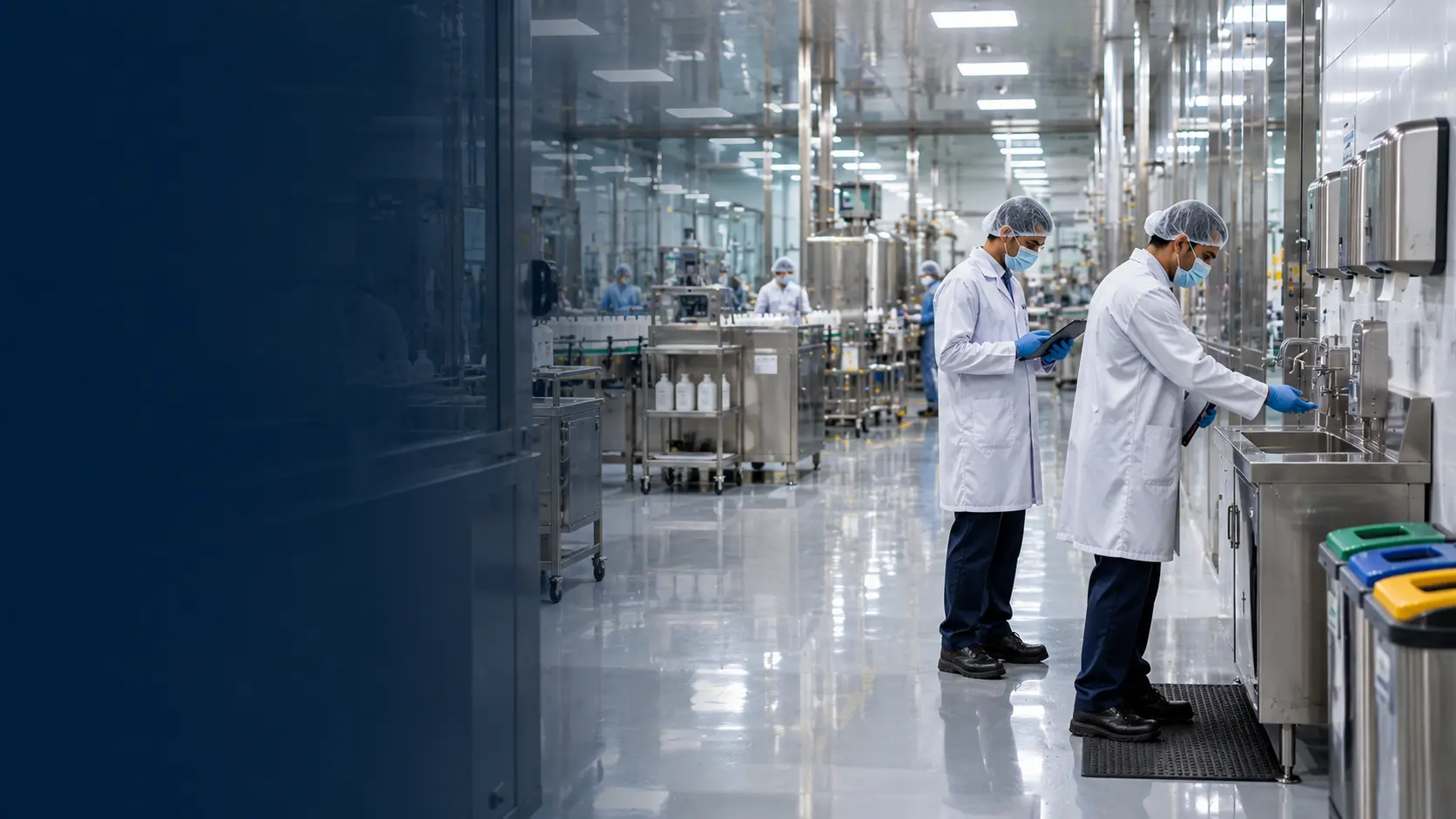 Workplace hygiene inspection